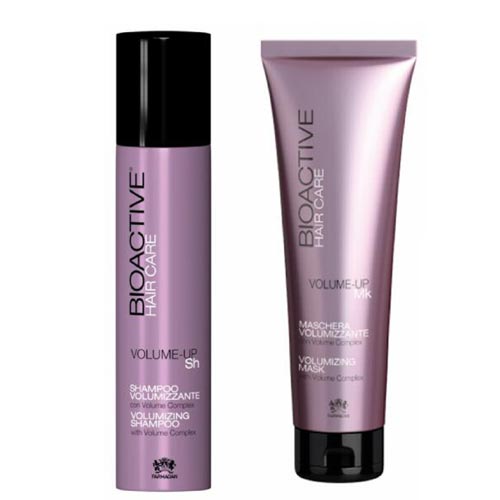 BIOACTIVE HAIRCARE VOLUME-UP SHAMPOO & MASK - FARMAGAN